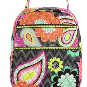 NWT VERA BRADLEY LUNCH BAG ZIGGY ZINNIA